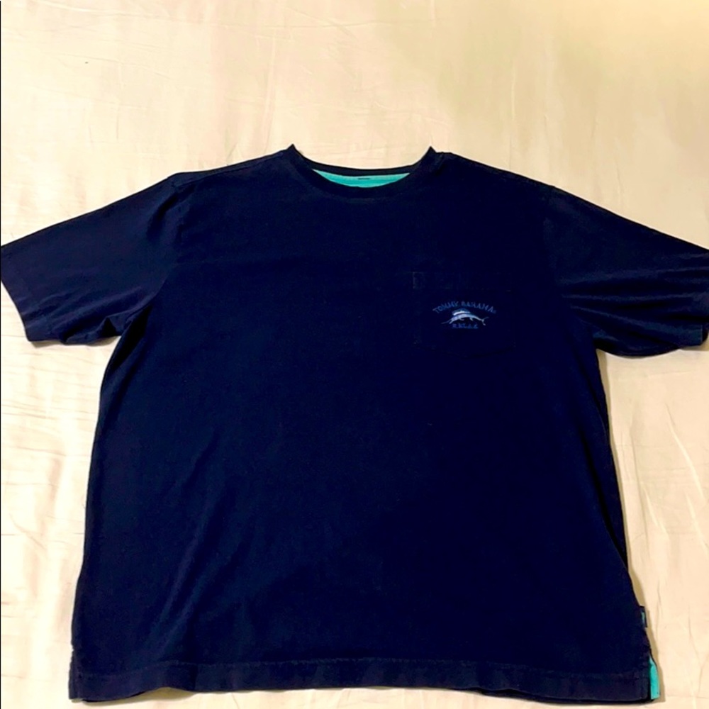 Tommy Bahama short sleeve pocket tee